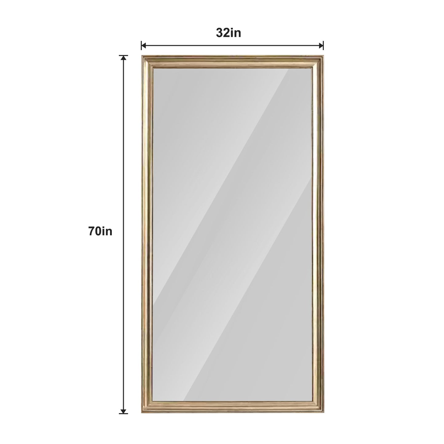 AgelessBeauty3000.com Home Accents | Premium Elegant Full Length Floor Mirror