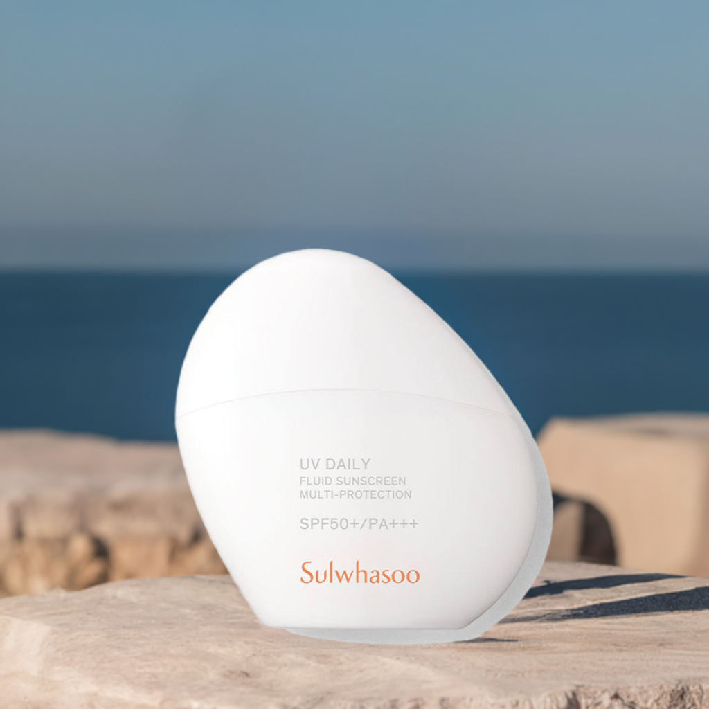 AgelessBeauty3000.com Sulwhasoo UV Daily Fluid Sunscreen SPF50+ PA+