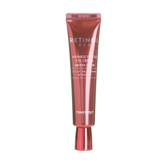 AgelessBeauty3000.com | Korean Skincare | TONYMOLY | Red Retinol Wrinkle Focus Eye Cream 30ml