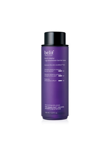 AgelessBeauty3000.com belif | Youth Creator Age Knockdown Barrier Toner