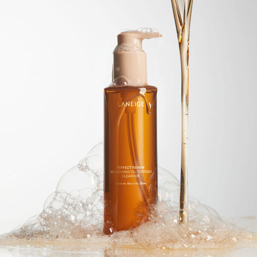 Agelessbeauty3000.com LANEIGE | Perfect Renew Nourishing Oil-To-Foam Cleanser