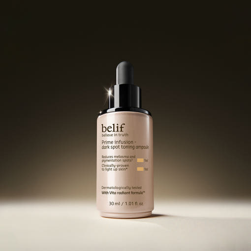 AgelessBeauty3000.com belif | Prime Infusion Dark Spot Toning Ampoule