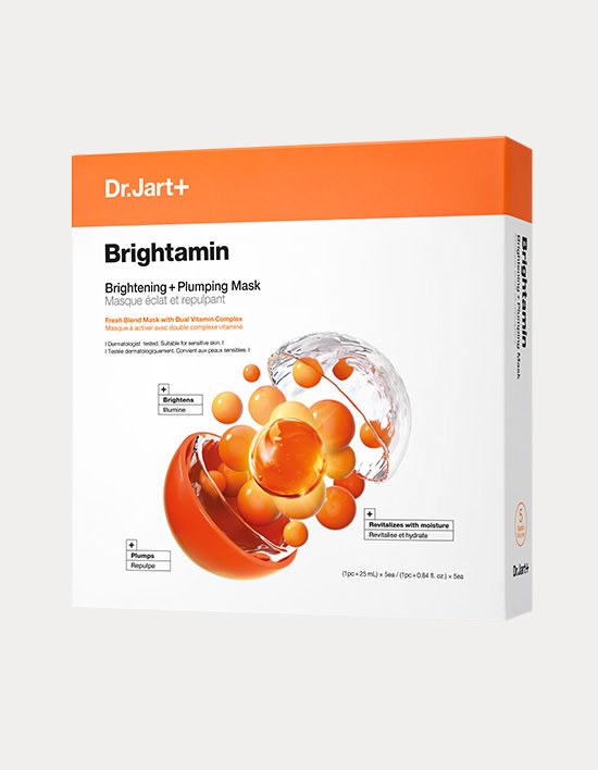 AgelessBeauty3000.com Dr.jart+ | Brightamin Brightening and Plumping Face Masks