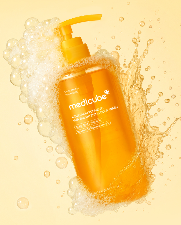 AgelessBeauty3000.com medicube | Kojic Acid Turmeric Vita Brightening Body Wash