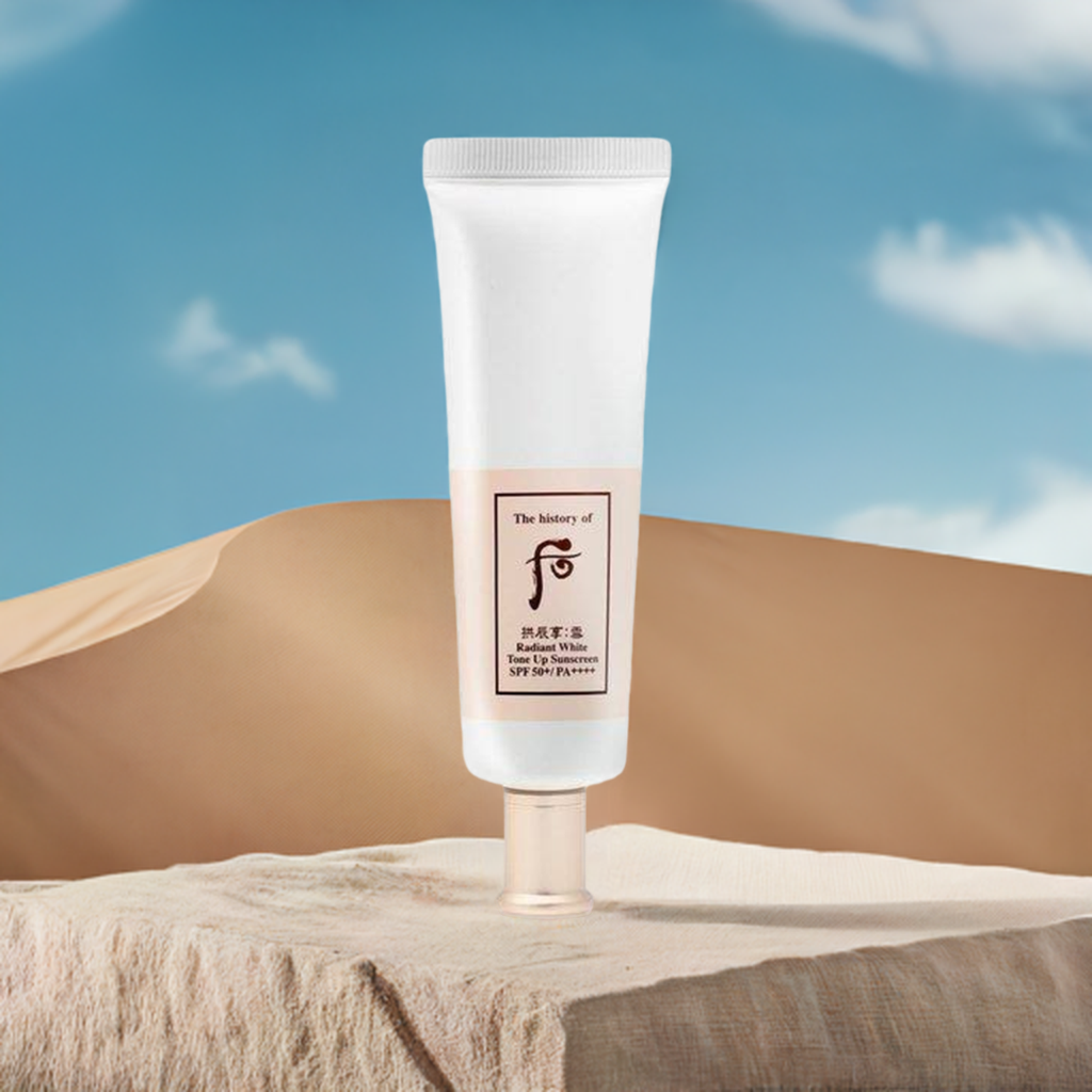 AgelessBeauty3000.com  | The History of Whoo | GONGJINHYANG SEOL Radiant White Tone Up Sunscreen