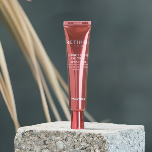 AgelessBeauty3000.com | Korean Skincare | TONYMOLY | Red Retinol Wrinkle Focus Eye Cream 30ml