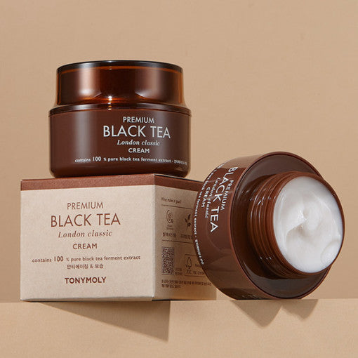 Korean Skincare | TONYMOLY | Premium Black Tea London Classic Cream 50ml